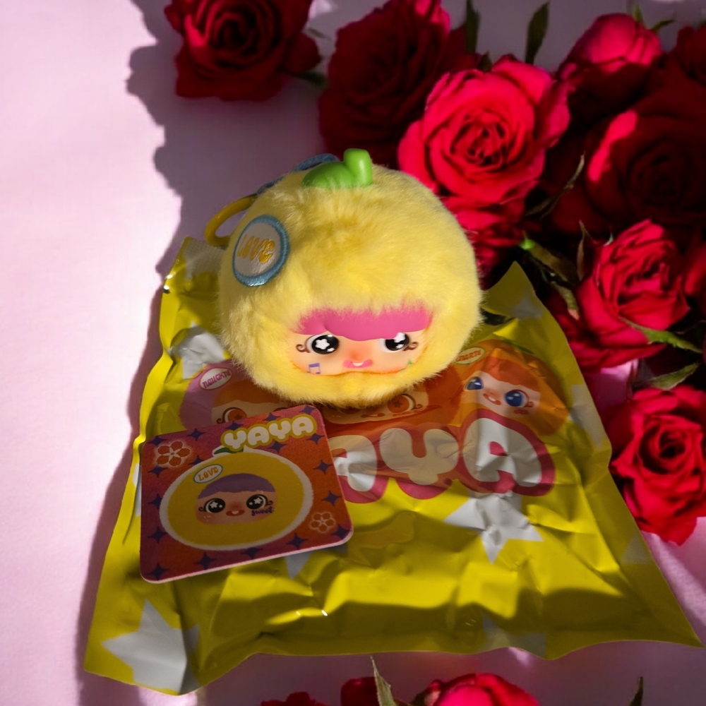 Yaya Yellow Love Fruit Plushy Keychain- Confirmed